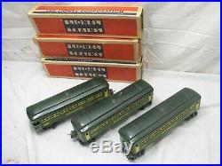 Set Lionel Pre-War Cars (2) 2640 Pullman 2461 Observation Stock with Box