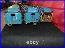 Set of 3 Excellent Lionel Original Prewar BOXED Blue Comet Passenger Cars
