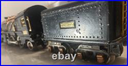 Set of Lionel No. 261 Prewar 2-4-2 Steam Loco Train & 257T Tender 1931