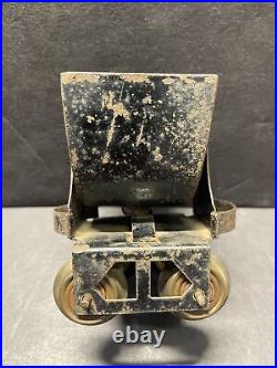 Standard Gauge Carlisle & Finch Lionel Prewar Tin Toy Coal Dump Car Black