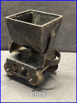 Standard Gauge Carlisle & Finch Lionel Prewar Tin Toy Coal Dump Car Black