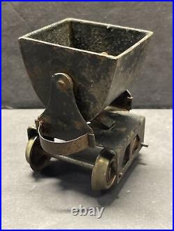 Standard Gauge Carlisle & Finch Lionel Prewar Tin Toy Coal Dump Car Black