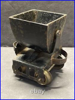 Standard Gauge Carlisle & Finch Lionel Prewar Tin Toy Coal Dump Car Black