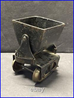 Standard Gauge Carlisle & Finch Lionel Prewar Tin Toy Coal Dump Car Black