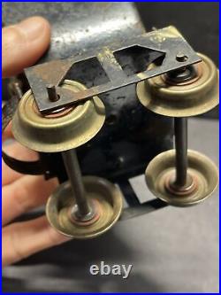 Standard Gauge Carlisle & Finch Lionel Prewar Tin Toy Coal Dump Car Black
