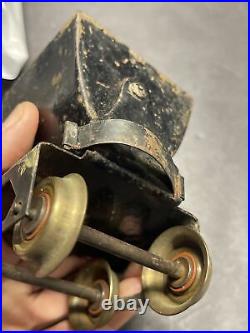 Standard Gauge Carlisle & Finch Lionel Prewar Tin Toy Coal Dump Car Black