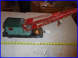 Standard Scale Lionel Prewar 219 Crane car. Works