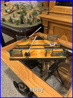 Super High Grade Marklin Lionel Ives Prewar Crossing German Halt Adjustable