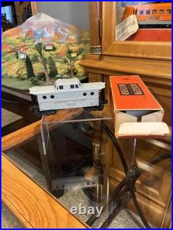 Test RunLionel Post War Gray641751 Lehigh Valley Porthole Caboose WithBox