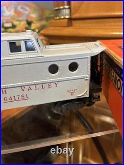 Test RunLionel Post War Gray641751 Lehigh Valley Porthole Caboose WithBox