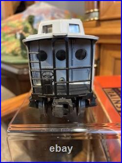 Test RunLionel Post War Gray641751 Lehigh Valley Porthole Caboose WithBox
