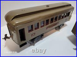 Two Lionel Pre-war Standard Gauge #337 Pullman & #338 Observation Passenger Cars Two Lionel Pre-war Standard Gauge #337 Pullman & #338 Observation Passenger Cars