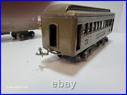 Two Lionel Pre-war Standard Gauge #337 Pullman & #338 Observation Passenger Cars Two Lionel Pre-war Standard Gauge #337 Pullman & #338 Observation Passenger Cars