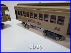 Two Lionel Pre-war Standard Gauge #337 Pullman & #338 Observation Passenger Cars Two Lionel Pre-war Standard Gauge #337 Pullman & #338 Observation Passenger Cars