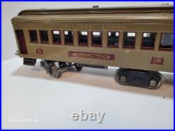 Two Lionel Pre-war Standard Gauge #337 Pullman & #338 Observation Passenger Cars Two Lionel Pre-war Standard Gauge #337 Pullman & #338 Observation Passenger Cars