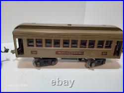 Two Lionel Pre-war Standard Gauge #337 Pullman & #338 Observation Passenger Cars Two Lionel Pre-war Standard Gauge #337 Pullman & #338 Observation Passenger Cars