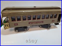 Two Lionel Pre-war Standard Gauge #337 Pullman & #338 Observation Passenger Cars Two Lionel Pre-war Standard Gauge #337 Pullman & #338 Observation Passenger Cars