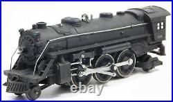 Used Prewar Lionel 224E Steam Locomotive withGreen Pullman Passenger Cars (No Box)