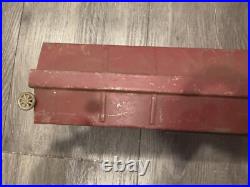 VINTAGE Ives Train Prewar Railroad Circus Body Car Yellow 20-192 Original RARE