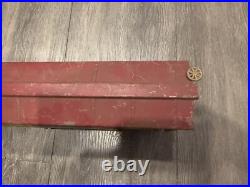 VINTAGE Ives Train Prewar Railroad Circus Body Car Yellow 20-192 Original RARE