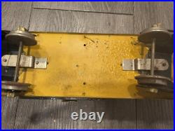VINTAGE Ives Train Prewar Railroad Circus Body Car Yellow 20-192 Original RARE