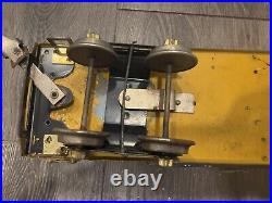 VINTAGE Ives Train Prewar Railroad Circus Body Car Yellow 20-192 Original RARE
