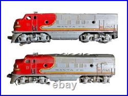 VINTAGE LIONEL 6-38312 #2343 SANTA FE DIESEL LOCOMOTIVE SET Post War