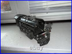 VINTAGE PREWAR LIONEL O GA. #249E 2-4-2 STEAM LOCOMOTIVE with 265W TEnder GUNMETAL