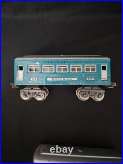 VTG Lionel Lines Pre-War O 2 Pullman Cars 609 & Observation Car 611 Metal Tin