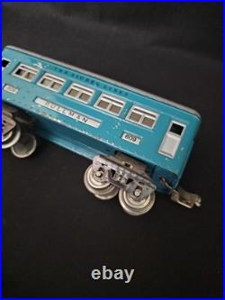 VTG Lionel Lines Pre-War O 2 Pullman Cars 609 & Observation Car 611 Metal Tin