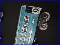 VTG Lionel Lines Pre-War O 2 Pullman Cars 609 & Observation Car 611 Metal Tin