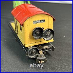 VTG Lionel Prewar No. 810 Crane Car O Gauge
