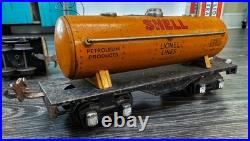 VTG Prewar Lionel Baby Ruth 1679 Boxcar Shell 1680 Tank Tender Lamp Post Lot