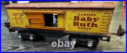 VTG Prewar Lionel Baby Ruth 1679 Boxcar Shell 1680 Tank Tender Lamp Post Lot
