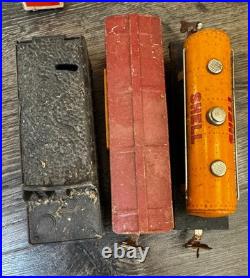 VTG Prewar Lionel Baby Ruth 1679 Boxcar Shell 1680 Tank Tender Lamp Post Lot