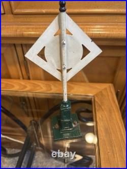 Very Nice Ives/Lionel Prewar 1924-1930 Early Green 332 Automatic Bell Ringer