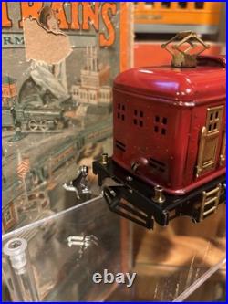 Very Nice Lionel Original Prewar BOXED 248 Red Passenger Set #292! VG+-EX! RUNS