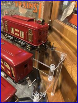 Very Nice Lionel Original Prewar BOXED 248 Red Passenger Set #292! VG+-EX! RUNS