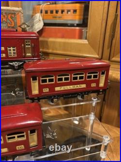 Very Nice Lionel Original Prewar BOXED 248 Red Passenger Set #292! VG+-EX! RUNS