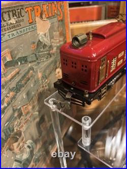 Very Nice Lionel Original Prewar BOXED 248 Red Passenger Set #292! VG+-EX! RUNS