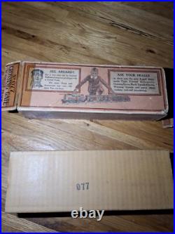 Very rare Vintage Pre war Lionel Train 077 Crossing gate empty box