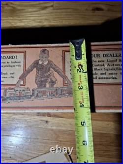 Very rare Vintage Pre war Lionel Train 077 Crossing gate empty box
