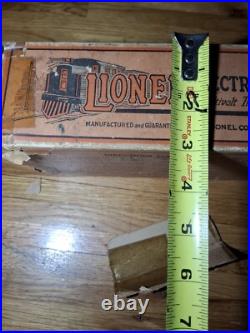Very rare Vintage Pre war Lionel Train 077 Crossing gate empty box
