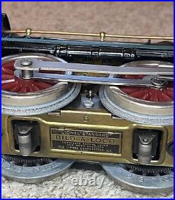 Vintage 1930 Prewar Lionel Standard Gauge No. 384 Steam Locomotive & 384T Tender