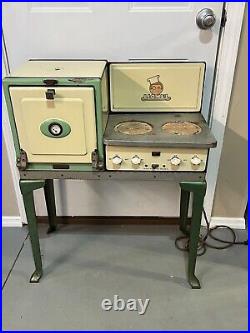 Vintage 1930s Lionel Electric Stove Range Oven Child's Toy #455 Prewar Antique