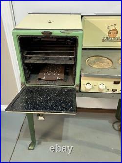 Vintage 1930s Lionel Electric Stove Range Oven Child's Toy #455 Prewar Antique