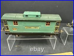 Vintage 1931 Prewar Lionel O Gauge Freight Cars 813 Stock 814 Boxcar 817 Caboose