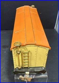 Vintage 1931 Prewar Lionel O Gauge Freight Cars 813 Stock 814 Boxcar 817 Caboose