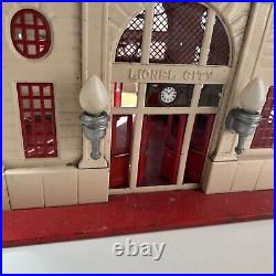 Vintage 1935 Prewar Lionel O & Standard Gauge 115 Lionel City Station Untested