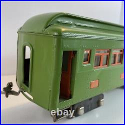 Vintage LIONEL PREWAR #309 Standard GREEN RAILWAY Pullman CAR Restored